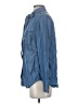 MICHAEL Michael Kors Blue Long Sleeve Button-Down Shirt Size S - photo 5