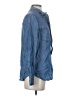 MICHAEL Michael Kors Blue Long Sleeve Button-Down Shirt Size S - photo 4
