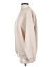 Daisy Street Solid Tan Sweatshirt Size 4 - photo 5