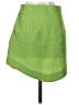 Zara Solid Green Casual Skirt Size S - photo 2