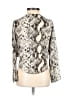 Vintage Havana 100% Polyester Animal Print Ivory Long Sleeve Blouse Size L - photo 2