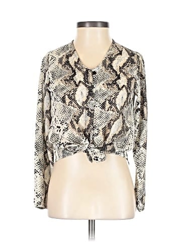 Vintage Havana Long Sleeve Blouse (view 1)