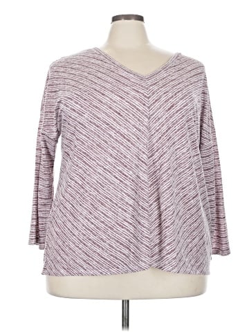 Bobeau 3/4 Sleeve Top (view 1)