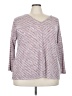 Bobeau Burgundy 3/4 Sleeve Top Size 3X - photo 1