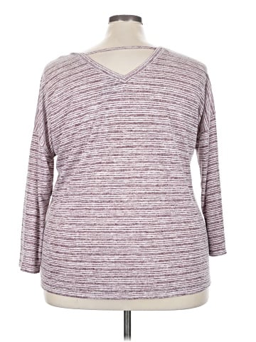 Bobeau 3/4 Sleeve Top (view 2)