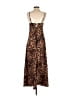 Shein 100% Polyester Animal Print Brown Cocktail Dress Size L - photo 2