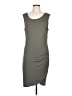 AVLN Studio Solid Gray Casual Dress Size L - photo 1