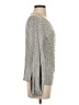 INC International Concepts Metallic Silver Pullover Sweater Size S (estimated) - photo 4