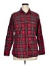 Eddie Bauer Plaid Red Long Sleeve Button-Down Shirt Size XL - photo 1