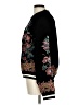 Elevenses 100% Polyester Paisley Black Jacket Size L - photo 5