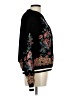Elevenses 100% Polyester Paisley Black Jacket Size L - photo 4