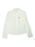 Gilly Hicks 100% Cotton Solid Ivory Long Sleeve Button-Down Shirt Size XS (kids) - photo 1