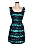 Scala Teal Cocktail Dress Size 10 - photo 1