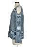 White House Black Market Chevron-herringbone Blue Pullover Sweater Size XS - photo 5