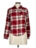 Abercrombie Plaid Red Long Sleeve Button-Down Shirt Size 11 - 12 - photo 1