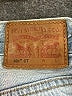 Levi's 100% Cotton Blue Denim Shorts Size 26 waist - photo 3