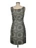 M.S.S.P. 100% Polyester Gray Cocktail Dress Size M - photo 2