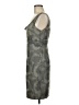M.S.S.P. 100% Polyester Gray Cocktail Dress Size M - photo 5