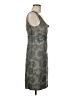 M.S.S.P. 100% Polyester Gray Cocktail Dress Size M - photo 4