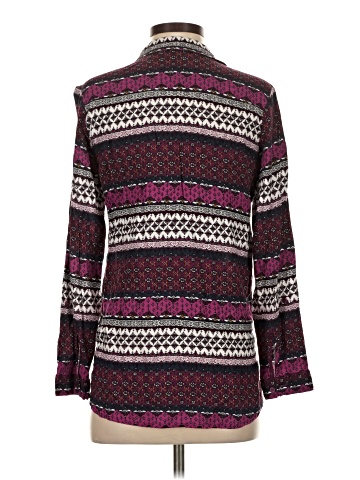 Divided by H&M 3/4 Sleeve Button-Down Shirt (view 2)