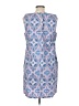 Tabitha Webb Paisley Blue Cocktail Dress Size 12 - photo 2