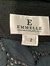 E Emmelle Black Coat Size 2 - photo 6