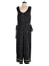 Max Studio 100% Polyester Polka Dots Black Jumpsuit Size L - photo 1
