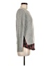 Goodnight Macaroon Plaid Gray Pullover Sweater Size M - photo 4