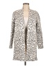Ruby Rd. Animal Print Gray Coat Size M - photo 1