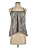 Sparkle & Fade 100% Polyester Gray Sleeveless Blouse Size XS - photo 1