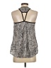Sparkle & Fade 100% Polyester Gray Sleeveless Blouse Size XS - photo 2