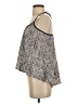 Sparkle & Fade 100% Polyester Gray Sleeveless Blouse Size XS - photo 5