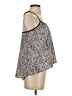 Sparkle & Fade 100% Polyester Gray Sleeveless Blouse Size XS - photo 4