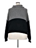 Newbury Kustom 100% Polyester Color Block Gray Turtleneck Sweater Size XXL - photo 2