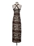 Jonathan Martin Animal Print Brown Cocktail Dress Size S - photo 2