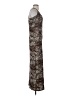 Jonathan Martin Animal Print Brown Cocktail Dress Size S - photo 4