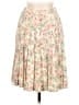 Unbranded Floral Ivory Casual Skirt Size 6 (petite) - photo 2