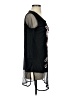 Forgotten Grace Graphic Black Casual Dress Size S - photo 4