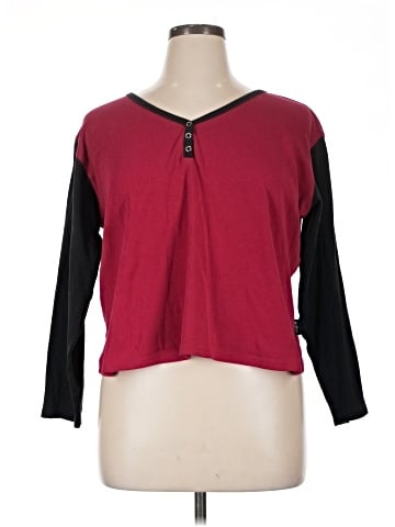 Mixit Long Sleeve Henley (view 1)