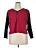 Mixit Red Long Sleeve Henley Size XL - photo 1