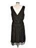 Nine West 100% Polyester Polka Dots Black Casual Dress Size 12 - photo 2