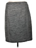 Elle Solid Gray Casual Skirt Size XL - photo 2