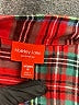 Sleeper 100% Cotton Plaid Red Long Sleeve Button-Down Shirt Size M - photo 7