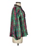 Michelle McDowell 100% Polyester Green Long Sleeve Blouse Size S - photo 4