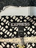 Express Houndstooth Gray Black Casual Skirt Size 8 - photo 4
