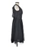 H&M 100% Polyester Solid Gray Cocktail Dress Size 4 - photo 4