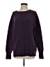 Caslon Solid Purple Pullover Sweater Size S - photo 1