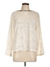 Ann Taylor LOFT 100% Polyester Ivory Long Sleeve Blouse Size L - photo 1