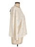 Ann Taylor LOFT 100% Polyester Ivory Long Sleeve Blouse Size L - photo 4