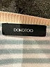 Dokotoo 100% Cotton Stripes Blue Teal Pullover Sweater Size XL - photo 7